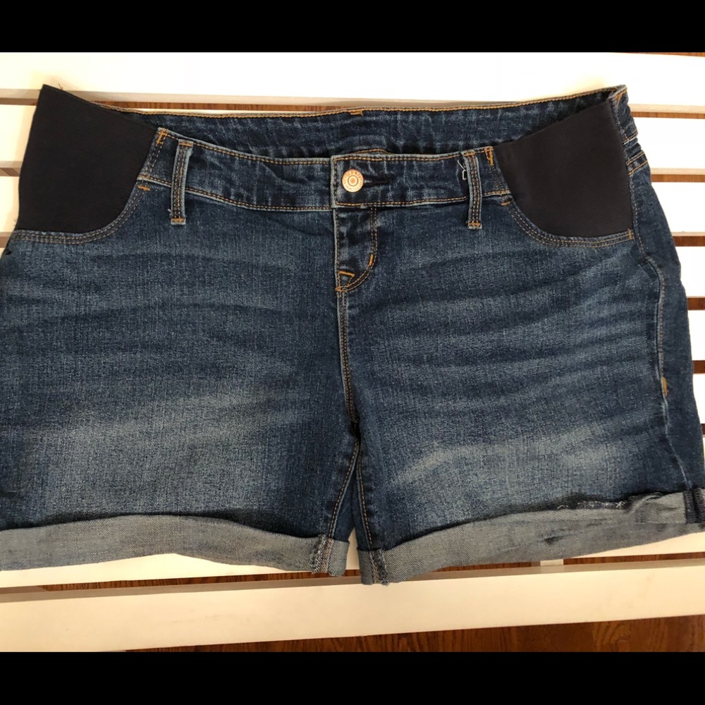 Maternity Jean Shorts